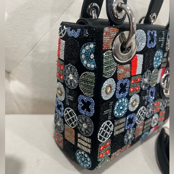 🔥🔥Christian Dior Beaded Lady Dior Bag - Picture 4 of 8